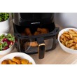 ELDOM FRITTA fat-free fryer capacity 5.0 l adjustable temp. clock 1500 W Single 5 L Stand-alone Hot air fryer Black