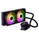 Cooler Master MasterLiquid 240L Core ARGB Processor Liquid cooling kit 12 cm Black Cooler Master MasterLiquid 240L Core ARGB Processor Liquid cooling kit 12 cm Black