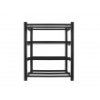 Battery frame for UPS 830x454 2 rows 4 levels 8 shelves black flat pack
