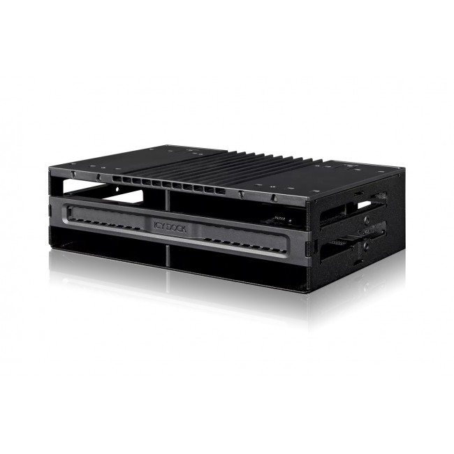 Icy Dock MB024SP-B storage drive enclosure HDD/SSD enclosure Black 2.5