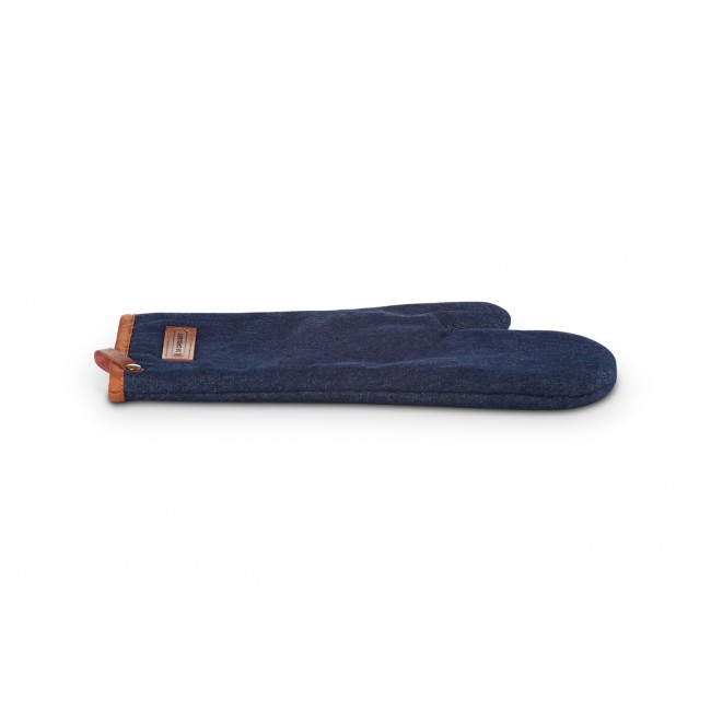 Le Creuset 45100327760800 potholder/oven mitt 1 pc(s) Blue, Brown Cotton