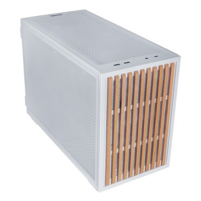 Lian Li B4-mATX Wood Mini Tower White, Wood