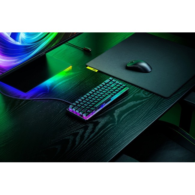 Razer Huntsman V3 HE Magnetic Mini 65% 8KHz keyboard Gaming USB QWERTY English Black