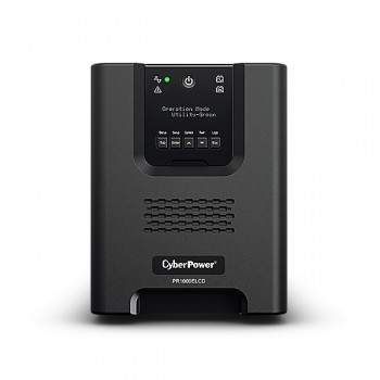 CyberPower PR1000ELCD uninterruptible power supply (UPS) 1 kVA 900 W 8 AC outlet(s)