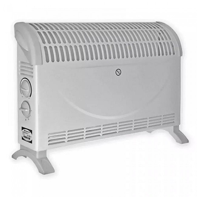 DEDRA DA-K2000 electric space heater White 2000 W Convector electric space heater