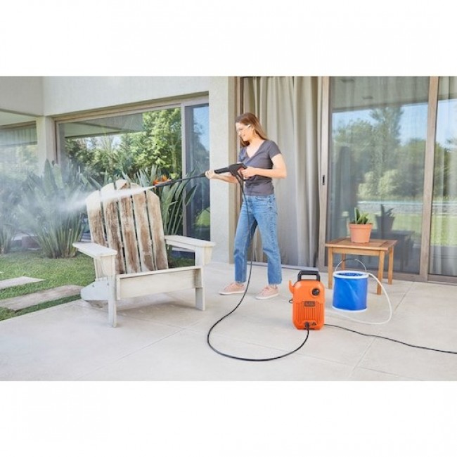 Black & Decker BEPW1300-QS pressure washer Compact Electric 312 l/h Orange Black & Decker BEPW1300-QS pressure washer Compact Electric 312 l/h Orange