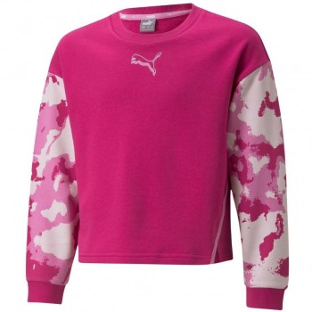 Puma Alpha Crew TR Sweatshirt Pink 846941 14 176cm