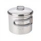 ESBIT PT625ST camping cookware Pot 0.625 L Stainless steel ESBIT PT625ST camping cookware Pot 0.625 L Stainless steel
