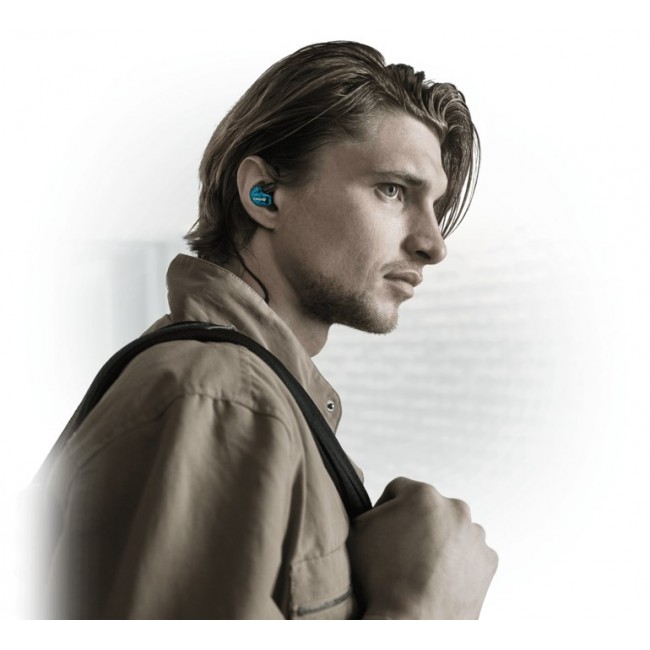 Shure SE215 Earphone, Blue W/MODEL: RMCE-UNI | Shure