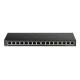 D-Link DGS-1016S Unmanaged Gigabit Ethernet (10/100/1000) Black D-Link DGS-1016S Unmanaged Gigabit Ethernet (10/100/1000) Black