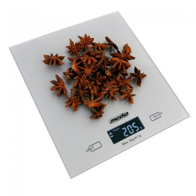 Mesko MS 3145 Electronic kitchen scale Grey Countertop Rectangle