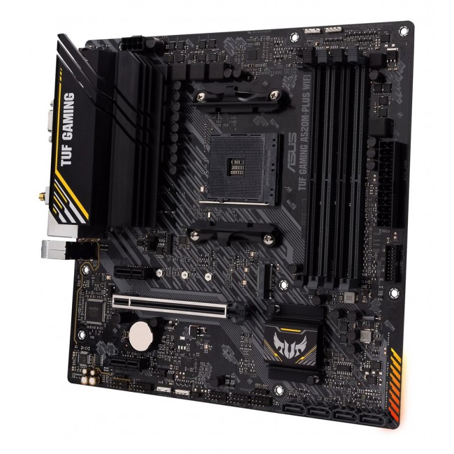 ASUS TUF GAMING A520M-PLUS WIFI AMD A520 Socket AM4 micro ATX