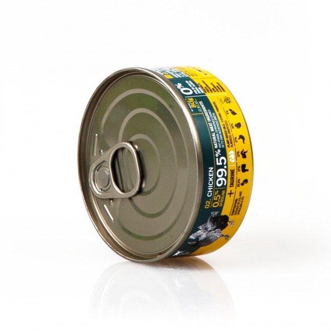 3COTY Chicken with spirulina - wet cat food - 80g