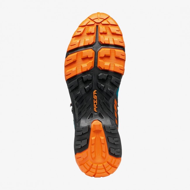 Shoes rush trk gtx-pagoda blue-mango-42 SCARPA