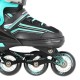 NILS EXTREME NH18190 2IN1 SKATES BLACK/BLUE SIZE. M (34-38)) WITH INTERCHANGEABLE HOCKEY SKATES