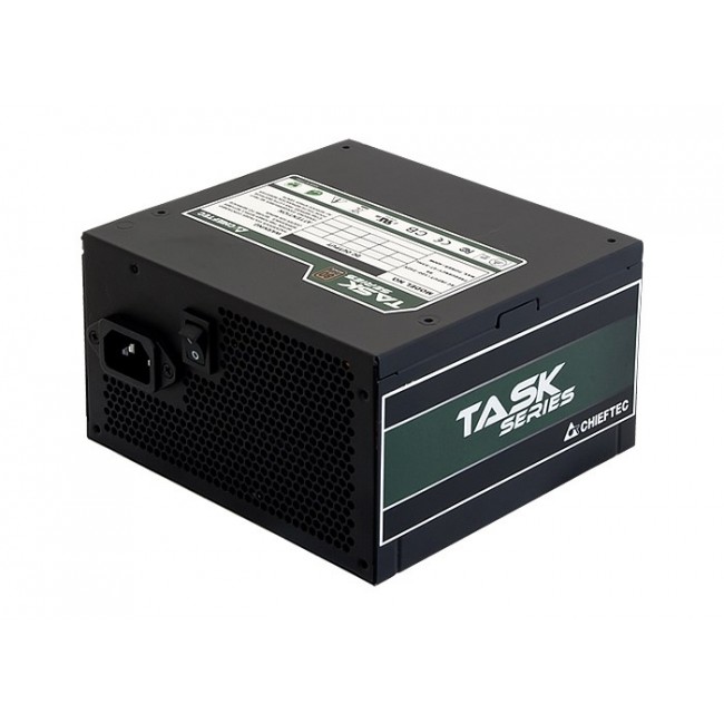 Chieftec Task TPS-500S power supply unit 500 W 24-pin ATX ATX Black
