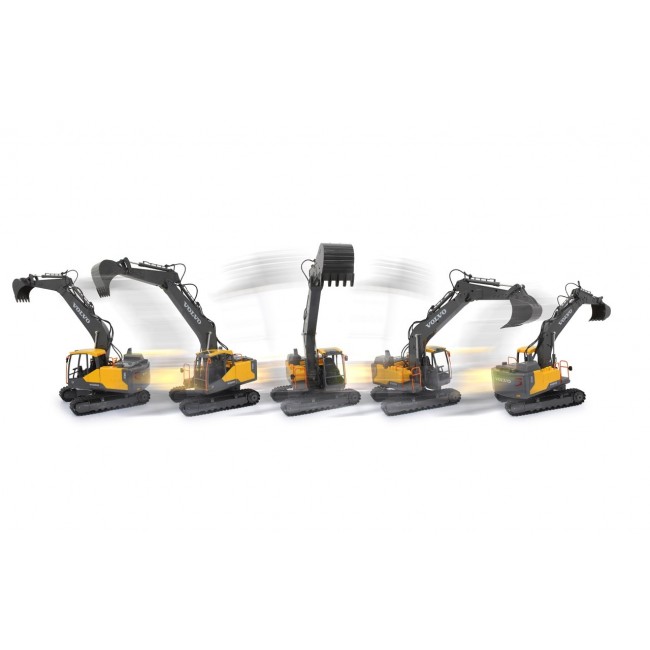 Jamara Excavator Volvo EC160E Radio-Controlled (RC) model Electric engine