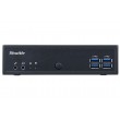 Shuttle XPC slim Barebone DL30N, Intel N100, 1x DDR5, 2x LAN (2x 2.5Gbit), 2xCOM,1xHDMI,1xDP, 1x VGA, fanless, 24/7 permanent operation