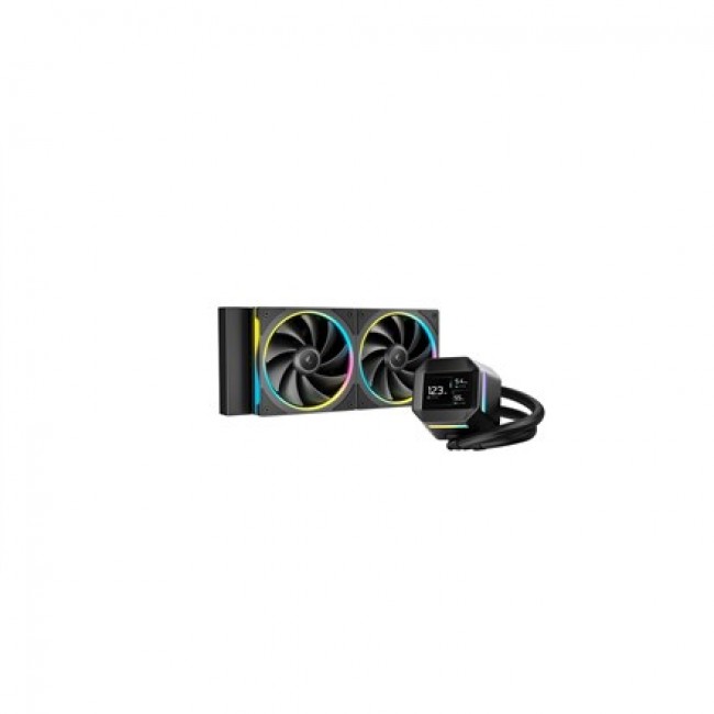 DeepCool LM240 Processor Liquid cooling kit 12 cm Black 1 pc(s)