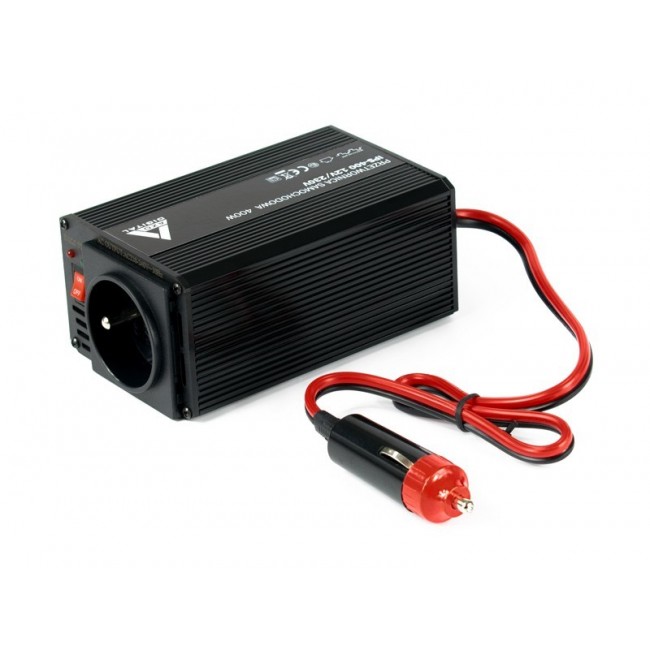 AZO Digital 12 VDC / 230 VAC Automotive Inverter IPS-400 400W AZO Digital 12 VDC / 230 VAC Automotive Inverter IPS-400 400W