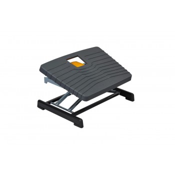 BakkerElkhuizen Pro 952 Footrest Black, Gray, Orange