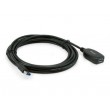 Equip 133346 USB cable USB 3.2 Gen 1 (3.1 Gen 1) 5 m USB A 5 Gbit/s Black