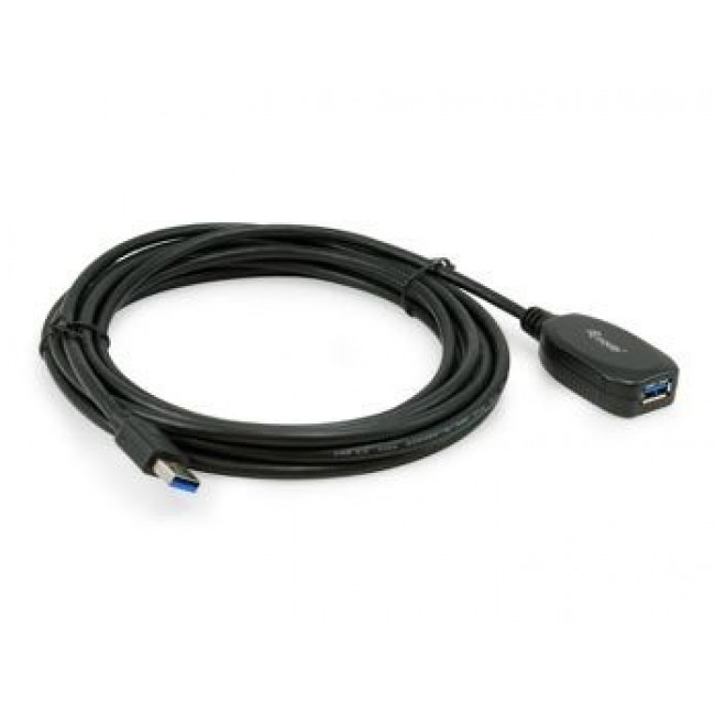Equip 133346 USB cable USB 3.2 Gen 1 (3.1 Gen 1) 5 m USB A 5 Gbit/s Black