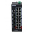Dahua Technology HS4420-16GT-190 network switch Managed L2 Gigabit Ethernet (10/100/1000) Power over Ethernet (PoE) Desktop Black