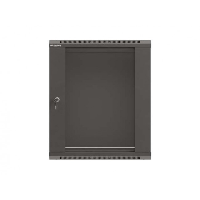 Lanberg WF03-5312-10B rack cabinet 12U Wall mounted rack Black