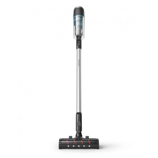 Philips 3000 series XC3031 Stick vacuum Battery Dry Bagless Black, Blue