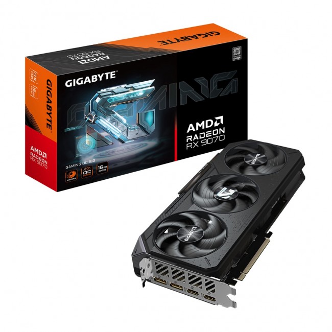 Gigabyte Radeon RX 9070 GAMING OC 16GB (GV-R9070GAMING OC-16GD) Gigabyte Radeon RX 9070 GAMING OC 16GB (GV-R9070GAMING OC-16GD)
