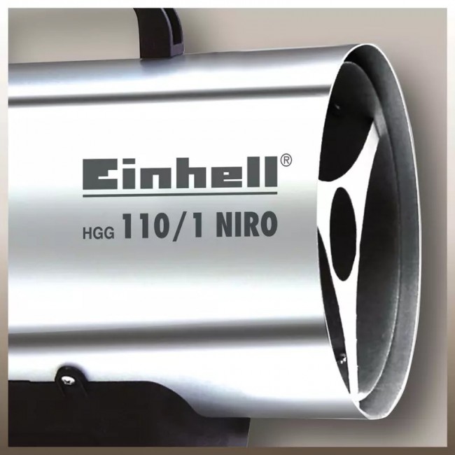 Einhell HGG 110/1 Niro Hot air gun 30 W Black, Silver Einhell HGG 110/1 Niro Hot air gun 30 W Black, Silver
