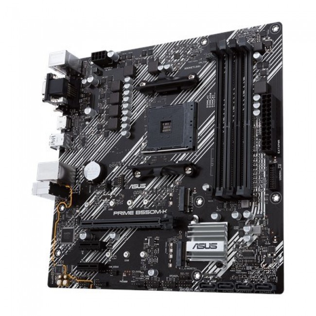 ASUS PRIME B550M-K AMD B550 Socket AM4 micro ATX ASUS PRIME B550M-K AMD B550 Socket AM4 micro ATX
