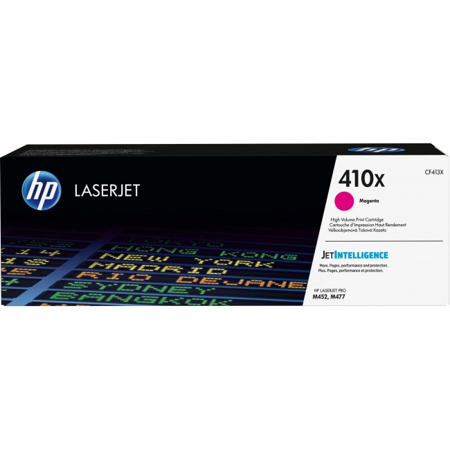 HP 410X High Yield Magenta Original LaserJet Toner Cartridge HP 410X High Yield Magenta Original LaserJet Toner Cartridge