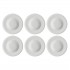 Set of 6 Bosco soup plates - White, 23 cm