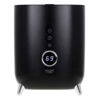 Adler | AD 7972 | Humidifier | 23 W | Water tank capacity 4 L | Suitable for rooms up to 35 m2 | Ultrasonic | Humidification capacity 150-300 ml/hr | Black
