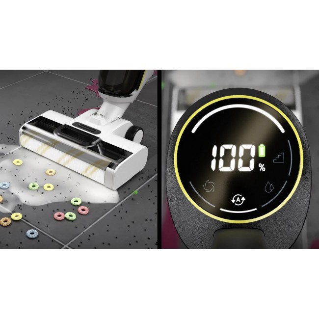 K rcher FCV 4 Battery Dry&wet Bagless 180 W Black, White