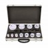 AWTOOLS OTWORNICE BIMETALOWE KPL. 19-76mm 15 elem. BLACK LINE WALIZKA METALOWA
