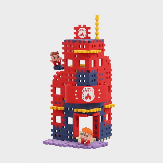 Marioinex Mini Waffle Building Blocks City: Fire Station, 280 pieces Marioinex Mini Waffle Building Blocks City: Fire Station, 280 pieces