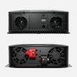 Qoltec Przetwornica napięcia Pure Sine Wave | 12V na 230V | 2000/4000W | LCD | USB | USB-C | Kompatybilna z LiFePO4 GEL AGM