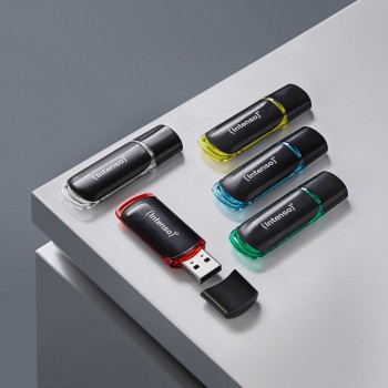 Intenso 3511595 USB flash drive 64 GB USB Type-A 2.0 Black, Red, Green, Transparent, Yellow, Blue