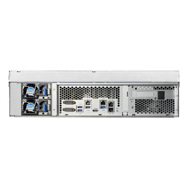 Asustor LOCKERSTOR 16R Pro Gen2 NAS Desktop AMD Ryzen 7 7745 16 GB DDR5 0 TB Black, Steel