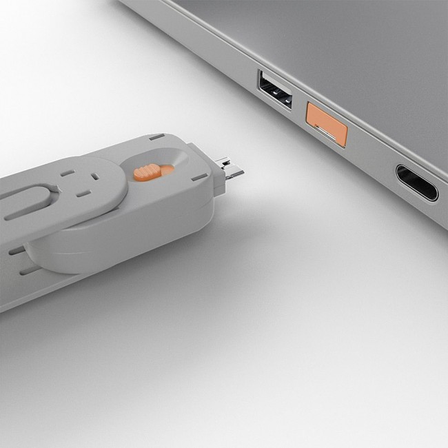 Lindy USB Port Blocker - Pack of 4 Colour Code: Orange Lindy USB Port Blocker - Pack of 4 Colour Code: Orange