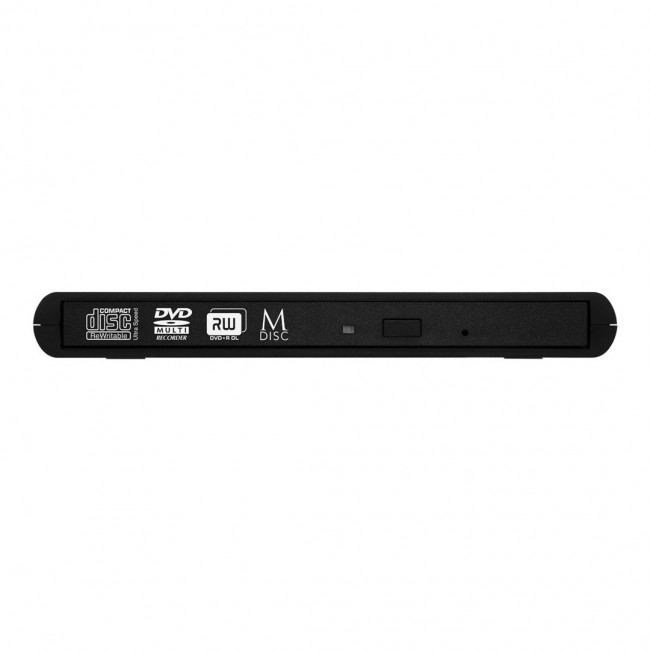 Verbatim Slimline CD/DVD optical disc drive DVD-RW Black Verbatim Slimline CD/DVD optical disc drive DVD-RW Black