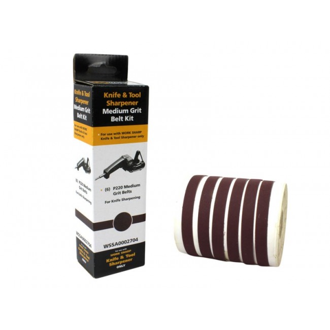 SHARPENING BELT 220 WORK SHARP, 6 PCS