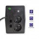 Qoltec Monolith uninterruptible power supply (UPS) Double-conversion (Online) 0.65 kVA 360 W 2 AC outlet(s) Qoltec Monolith uninterruptible power supply (UPS) Double-conversion (Online) 0.65 kVA 360 W 2 AC outlet(s)