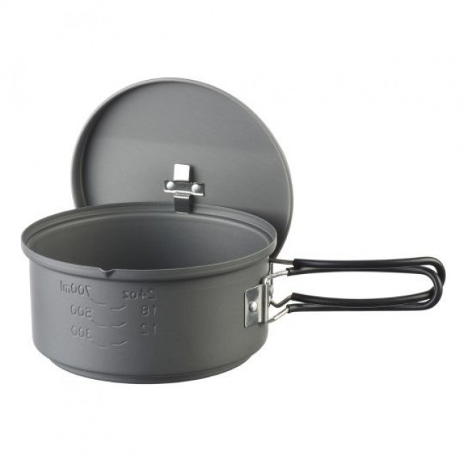 ESBIT Cookset for solid fuel Pot 1 L Aluminium ESBIT Cookset for solid fuel Pot 1 L Aluminium