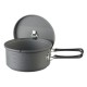 ESBIT Cookset for solid fuel Pot 1 L Aluminium ESBIT Cookset for solid fuel Pot 1 L Aluminium