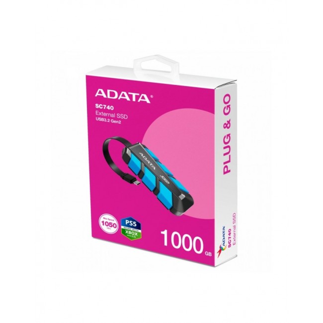 ADATA SSD SC740 1000 GB COLOR BOX BLUE ADATA SSD SC740 1000 GB COLOR BOX BLUE