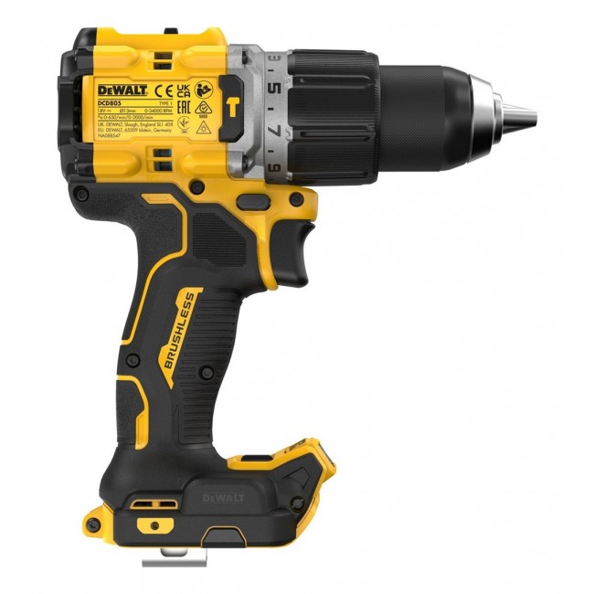 DeWALT DCD805NT-XJ drill 2000 RPM 1.34 kg DeWALT DCD805NT-XJ drill 2000 RPM 1.34 kg
